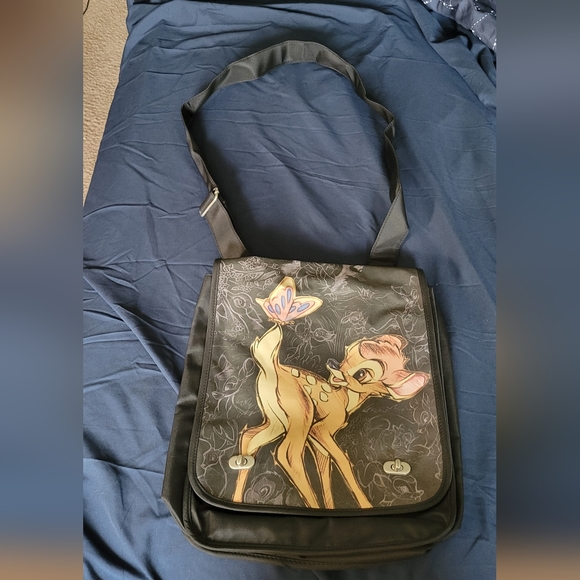 Disney Bags Disney Bambi Crossbody Messenger Bag Purse New With Defect Classic Character